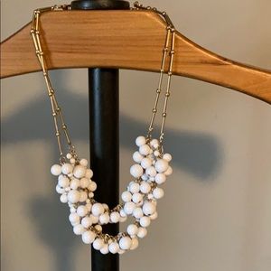 White Beaded Necklace